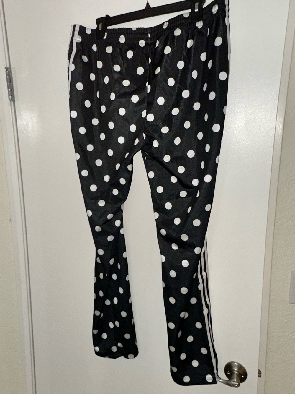 adidas  Black Polka Dot Track Pants - Picture 5 of 6